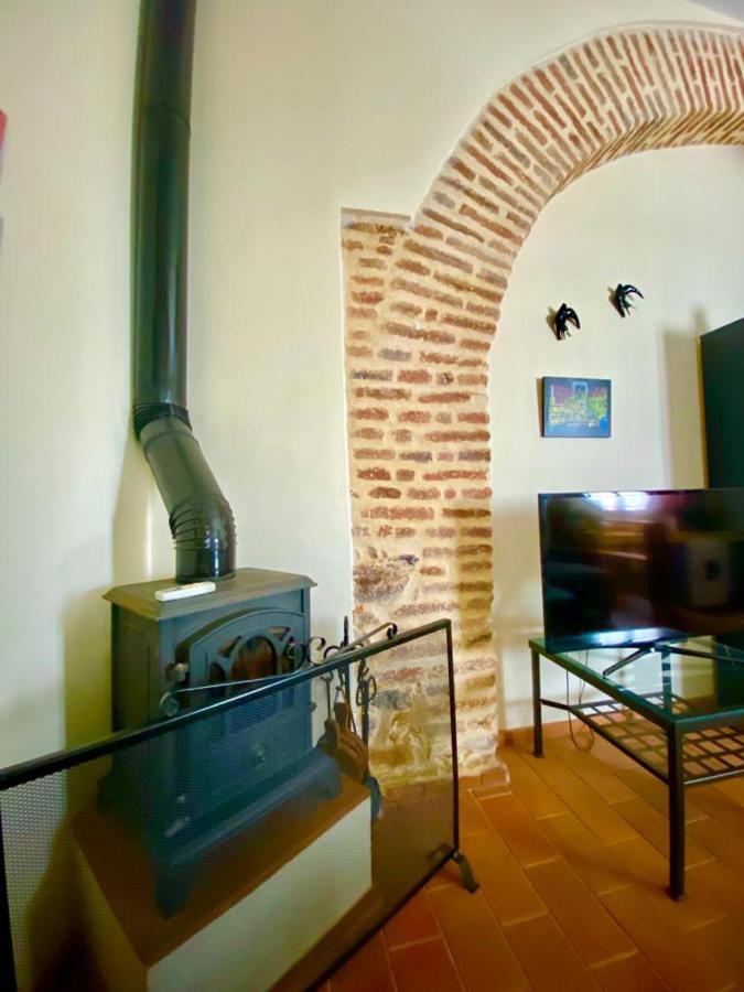 Duplex Con Piscina En Centro Cazalla Cazalla de la Sierra Bagian luar foto