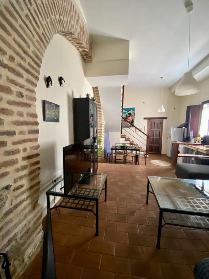Duplex Con Piscina En Centro Cazalla Cazalla de la Sierra Bagian luar foto